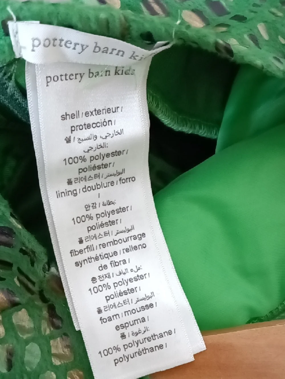HTF Pottery Barn Kids Dinosaur T-Rex Costume *NO HEAD**